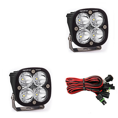 Baja Designs 557801 LED Light Pods Clear Lens Spot Pair Squadron Sport Baja Designs - Truck Part Superstore