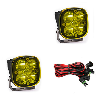 Baja Designs 557811 LED Light Pods Amber Lens Spot Pair Squadron Sport Baja Designs - Truck Part Superstore