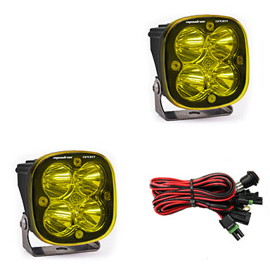 Baja Designs 557816 LED Light Pods Amber Lens Work/Scene Pair Squadron Sport Baja Designs - Truck Part Superstore