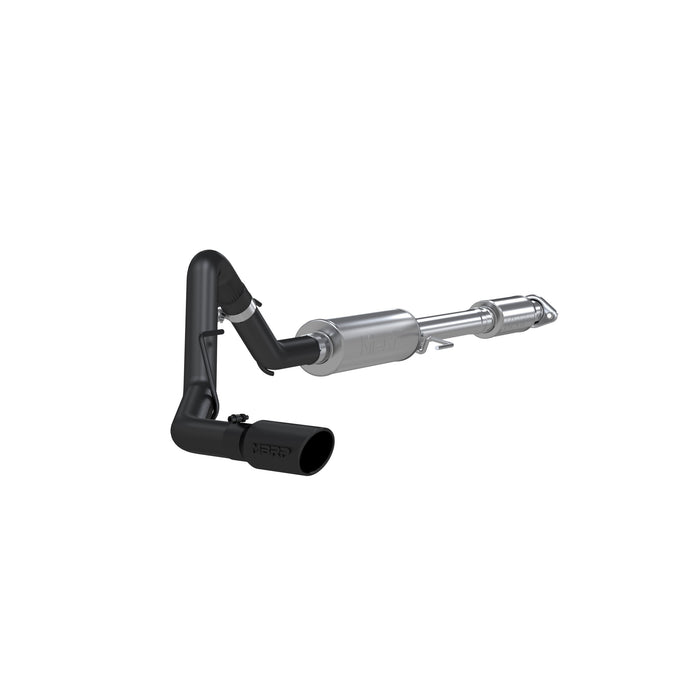MBRP S5256BLK 3 Inch Cat Back Exhaust System Single Side Exit Black Coated For 15-20 Ford F-150 5.0L MBRP - Truck Part Superstore