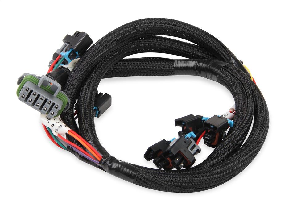 Holley EFI 558-214 Multec Injector Harness; For LS Swap; 2 Injector; Early Truck; - Truck Part Superstore