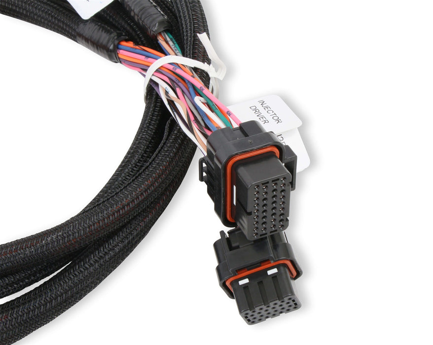 Holley EFI 558-219 Injector Driver Harness; For Use w/PN[554-143/554-114]; Incl. J2B Connector; - Truck Part Superstore
