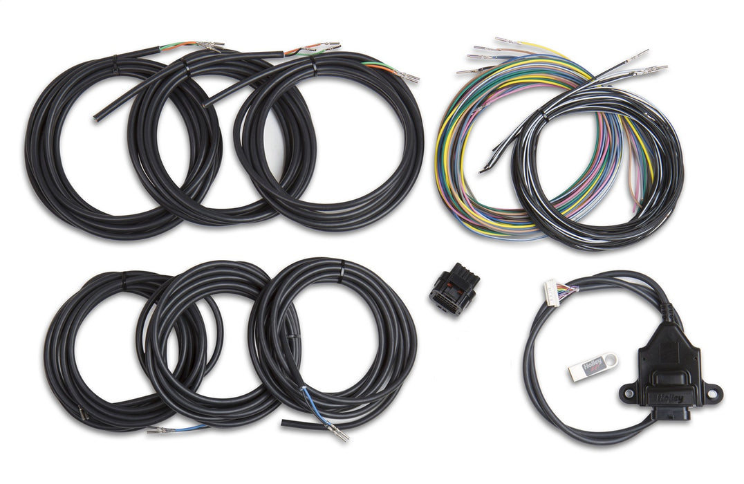 Holley EFI 558-433 Digital Dash I/O Adapter w/Unterminated Vehicle Harness - Truck Part Superstore
