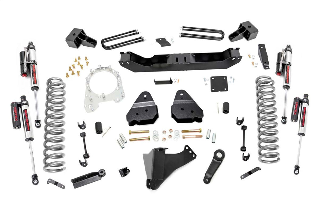 Rough Country 55950 4.5 Inch Inch Ford Suspension Lift Kit w/ Vertex Shocks 17-20 F-350 4WD Diesel Dually Rough Country - Truck Part Superstore