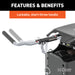 CURT 16671 Q20 Sliding 5th Wheel Hitch; 20K; Select Silverado; Sierra; 6.5ft. Bed Puck Syst - Truck Part Superstore