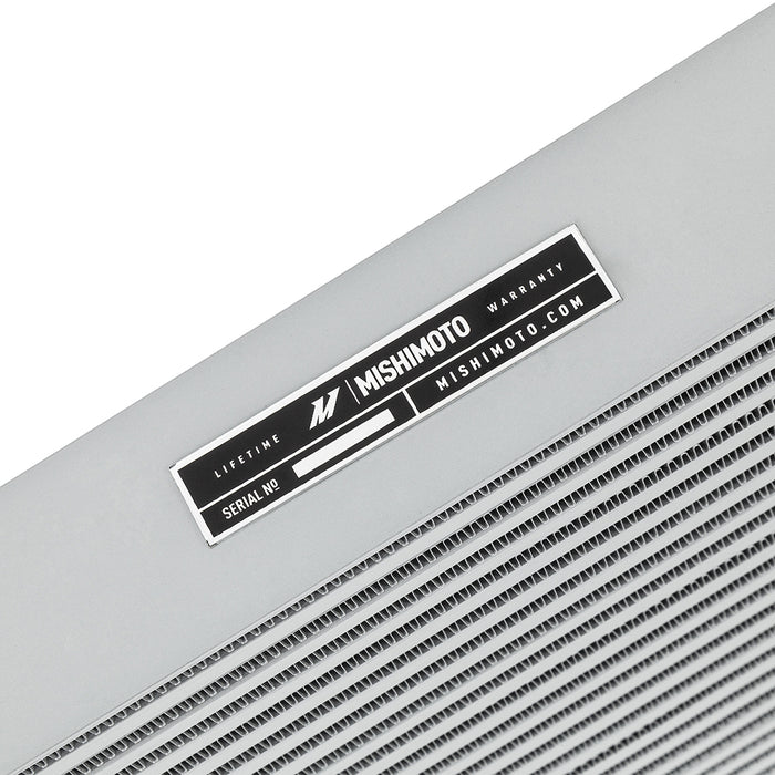 Mishimoto MMINT-DMAX-17SL Performance Intercooler, fits Chevrolet/GMC 6.6L Duramax L5P 2017-2019, Silver - Truck Part Superstore