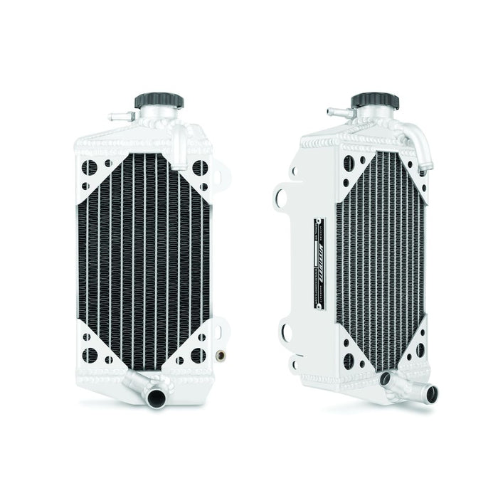 Mishimoto MMDB-RMZ450-08RX Braced Aluminum Dirt Bike Radiator, Right, fits Suzuki RMZ450 2008-2013 - Truck Part Superstore