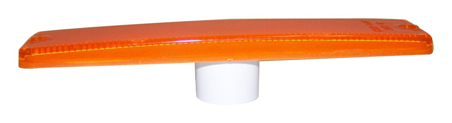 Crown Automotive Jeep Replacement 56003100 Side Marker Lens; Front; Amber; Export; - Truck Part Superstore