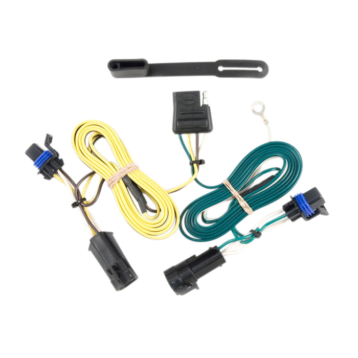 CURT 56013 Custom Wiring Harness; 4-Way Flat Output; Select Chevrolet Malibu; Pontiac G6 - Truck Part Superstore