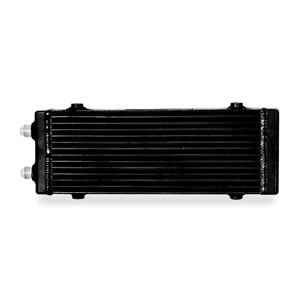 Mishimoto MMOC-DP-MBK Universal Dual Pass Bar and Plate Oil Cooler, Medium - Truck Part Superstore