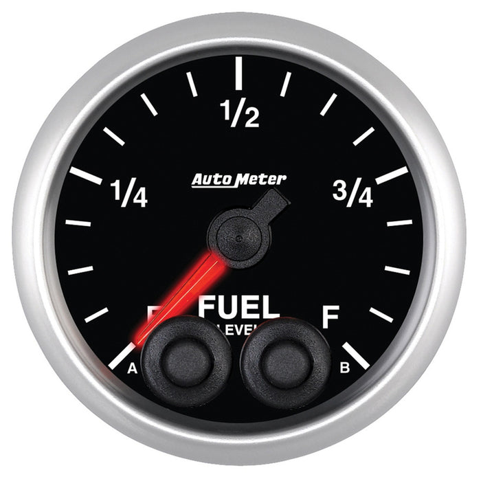 AutoMeter 5609 GAUGE; FUEL LEVEL; 2 1/16in.; 0-280O PROGRAMMABLE; ELITE - Truck Part Superstore