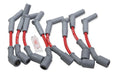 Holley EFI 561-102 Spark Plug Wire Set; Fits w/Shorty Headers; 45 Degree; Red; - Truck Part Superstore