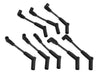 Holley EFI 561-103 Spark Plug Wire Set; Fits w/Shorty Headers; 90 Degree; Black; Silicone; - Truck Part Superstore