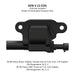 Holley EFI 561-124 Remote Coil Relocation Bracket; Fits Gen 5 LS; Natural Finish; - Truck Part Superstore