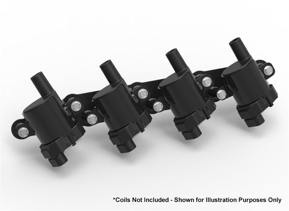 Holley EFI 561-127 Remote Coil Relocation Bracket; Black Finish; - Truck Part Superstore
