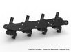 Holley EFI 561-127 Remote Coil Relocation Bracket; Black Finish; - Truck Part Superstore