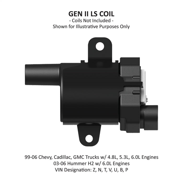 Holley EFI 561-127 Remote Coil Relocation Bracket; Black Finish; - Truck Part Superstore
