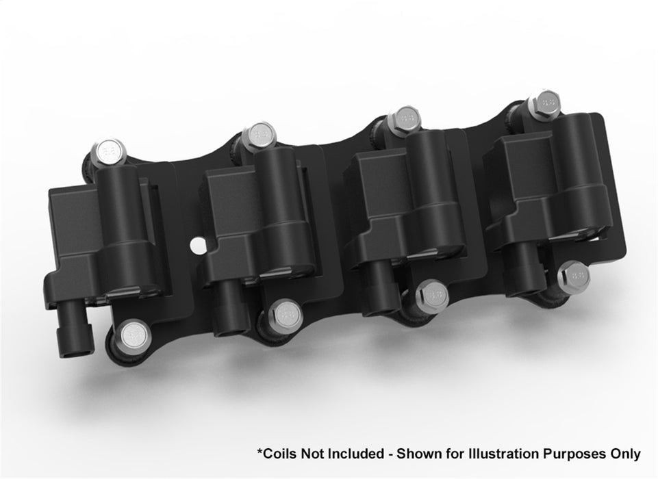 Holley EFI 561-128 Remote Coil Relocation Bracket; Black Finish; - Truck Part Superstore