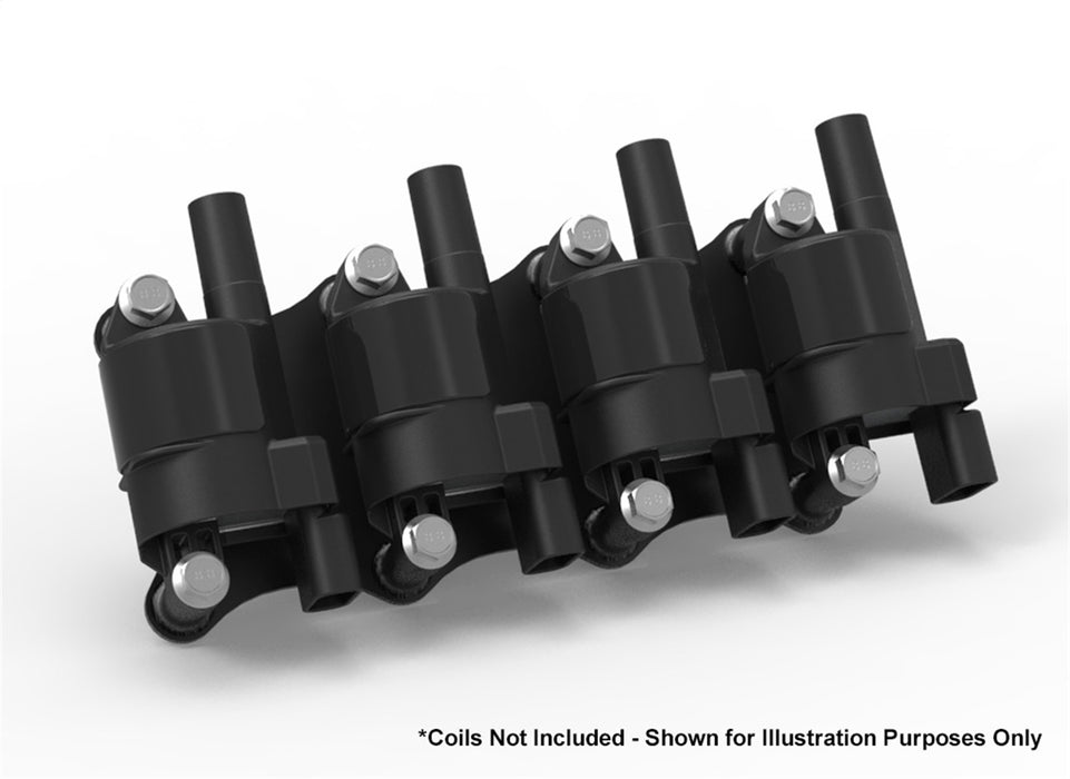 Holley EFI 561-129 Remote Coil Relocation Bracket; Fits Gen 4 LS; Black Finish; - Truck Part Superstore