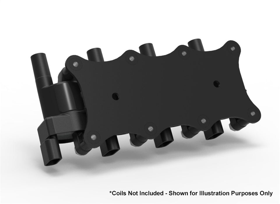 Holley EFI 561-129 Remote Coil Relocation Bracket; Fits Gen 4 LS; Black Finish; - Truck Part Superstore