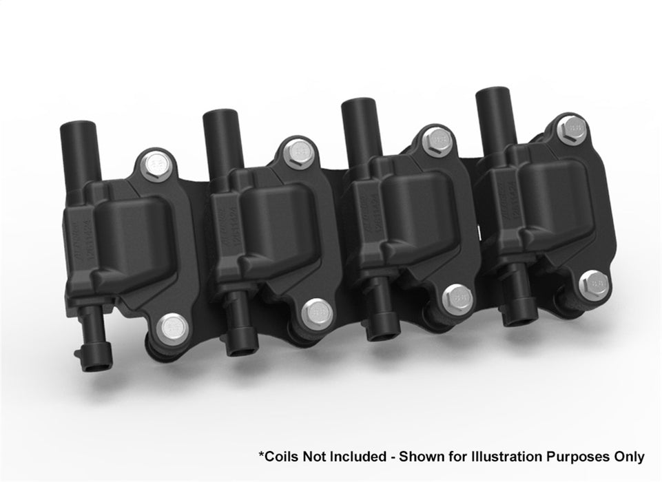 Holley EFI 561-130 Remote Coil Relocation Bracket; Fits Gen 5 LS; Black Finish; - Truck Part Superstore