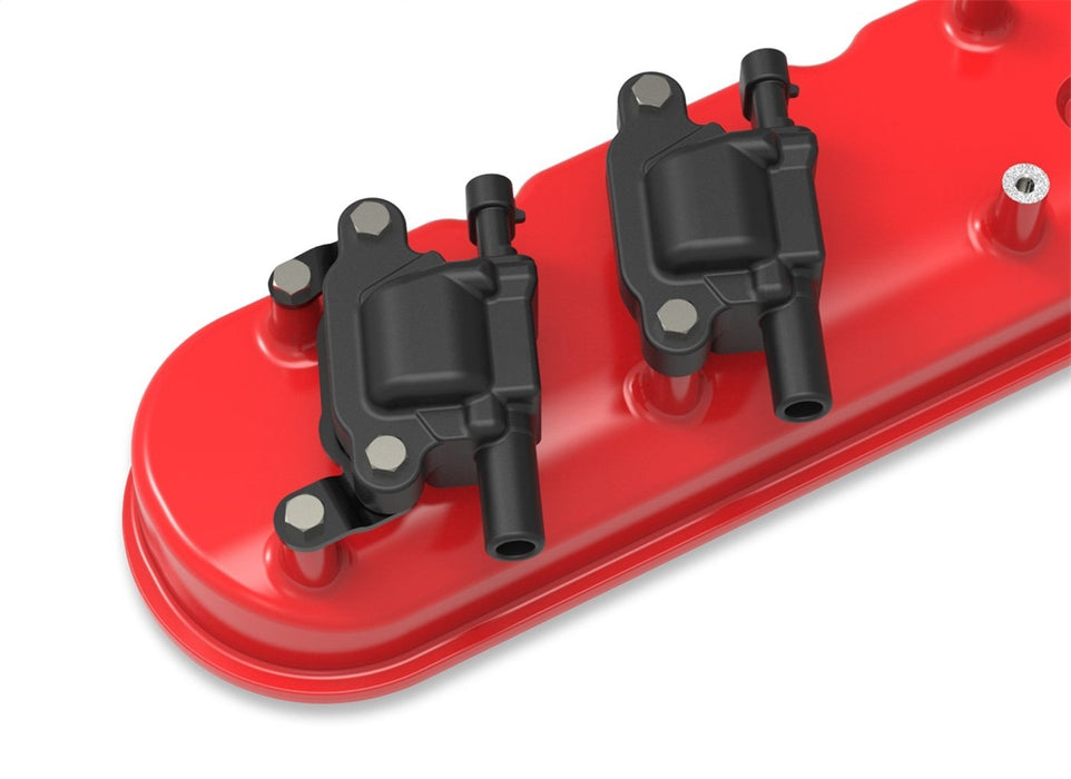 Holley 561-132 Ignition Coil Bracket; Incl. Offset Bracket/Mounting Bolts; Black; - Truck Part Superstore