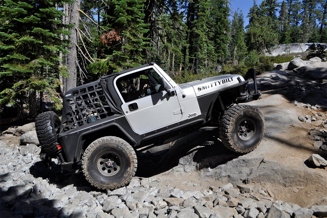 Smittybilt 561035 C-Res Cargo Restraint System 97-06 Wrangler TJ Black Diamond Smittybilt - Truck Part Superstore