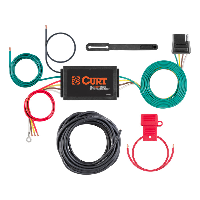 CURT 56146030 Powered 3-to-2-Wire Taillight Converters (30-Pack) - Truck Part Superstore