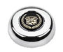 Grant 5633 GM Licensed Horn Button; Chrome; Cadillac®; Classic/Challenger Wheels; - Truck Part Superstore