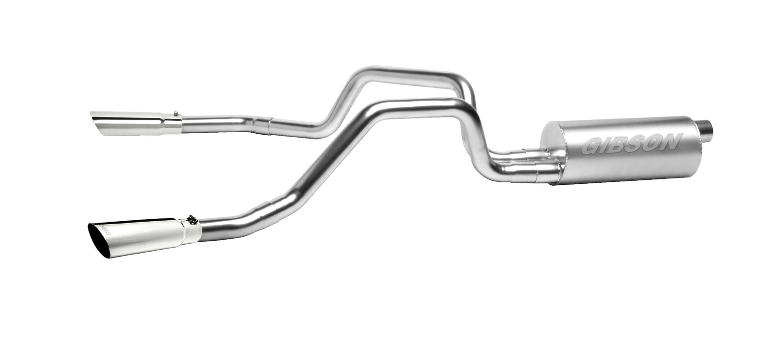 Gibson Performance Exhaust 5636 Cat-Back Dual Split Exhaust System; Aluminized - Truck Part Superstore