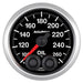 AutoMeter 5638 GAUGE; OIL TEMP; 2 1/16in.; 260deg.F; STEPPER MOTOR W/PEAK/WARN; ELITE - Truck Part Superstore