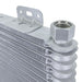Mishimoto MMTC-SP-13SL 13-Row Stacked Plate Transmission Cooler, Powder Coat, 22.85in X 7.10in X 1.25in - Truck Part Superstore