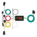CURT 56457 Custom Wiring Harness; 4-Way Flat Output; Select Kia Forte - Truck Part Superstore