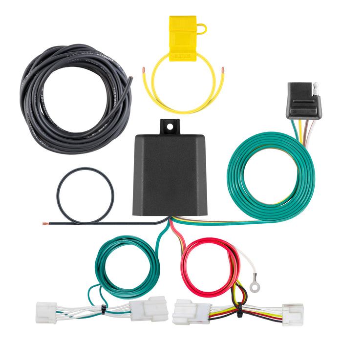 CURT 56469 CURT 56469 Vehicle-Side Custom 4-Pin Trailer Wiring Harness; Fits Select Kia K5 - Truck Part Superstore