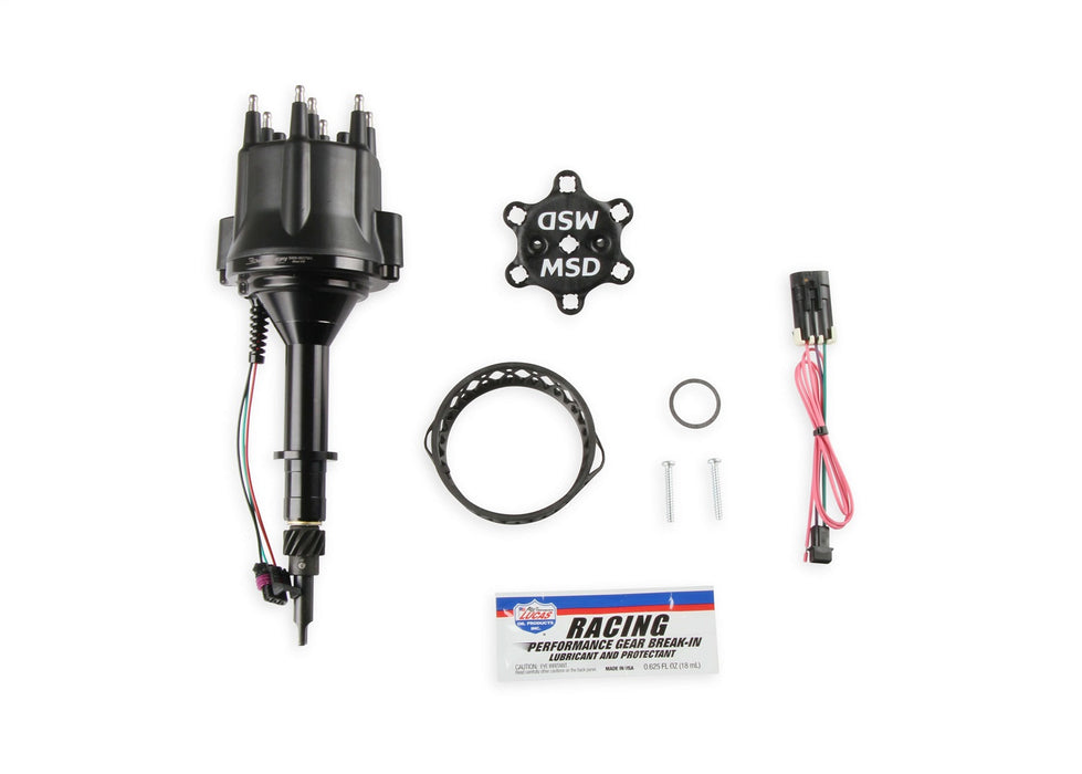 Holley EFI 565-307BK Sniper EFI Hyperspark Distributor; Hall Effect; Black Billet Housing; Aluminum; - Truck Part Superstore