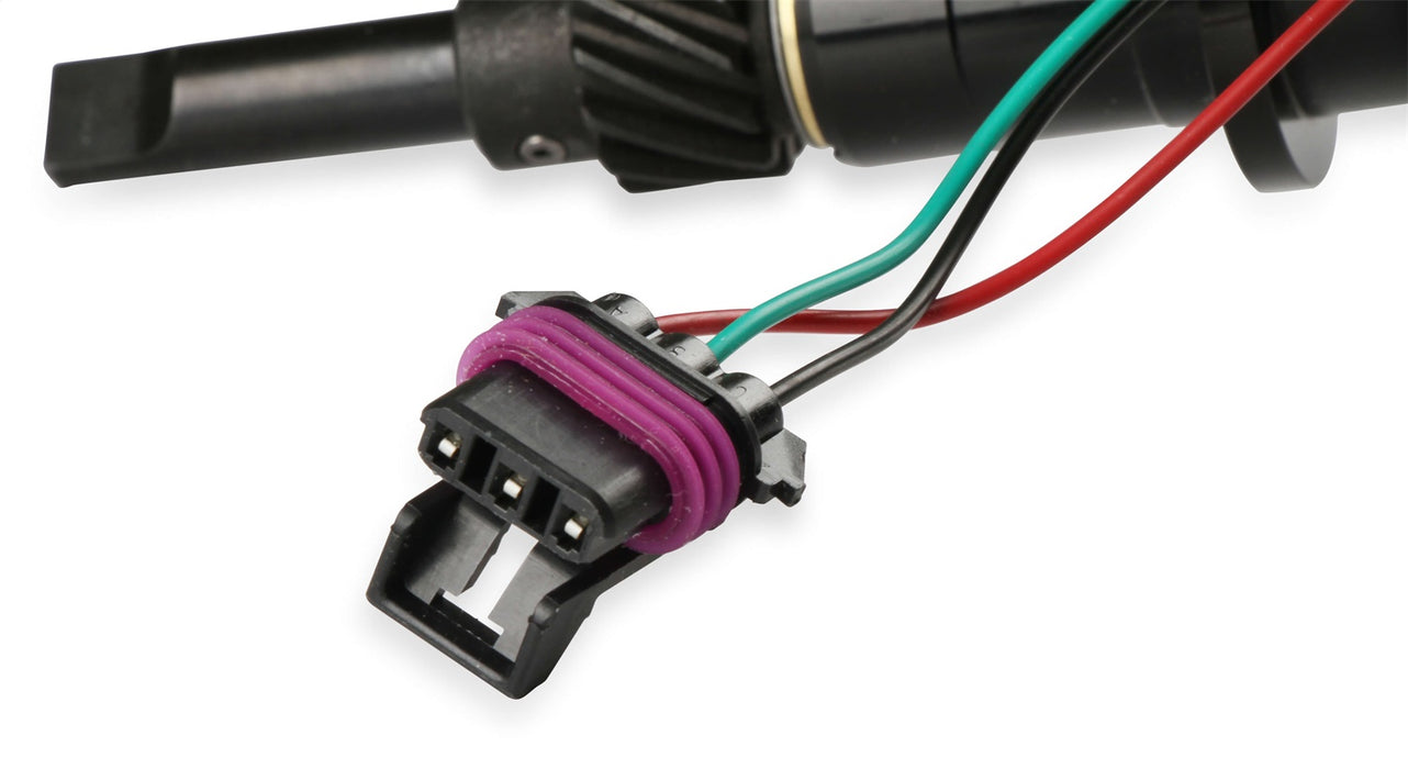 Holley EFI 565-307BK Sniper EFI Hyperspark Distributor; Hall Effect; Black Billet Housing; Aluminum; - Truck Part Superstore