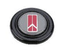 Grant 5654 GM Licensed Horn Button; Black Plastic; Oldsmobile®; Red/Gray; Signature Wheels; - Truck Part Superstore