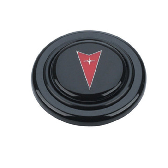 Grant 5655 GM Licensed Horn Button; Black Plastic; Pontiac®; Signature Wheels; - Truck Part Superstore