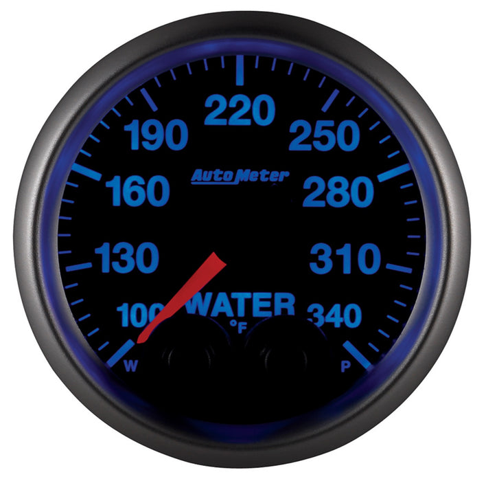 AutoMeter 5655-05702 GAUGE; WTEMP; 2 1/16in.; 340deg.F; STEPPER MOTOR W/PEAK/WRN; ELITE; W/O PRO-CONT - Truck Part Superstore