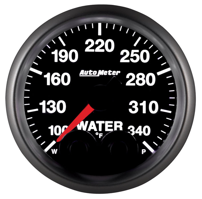 AutoMeter 5655 GAUGE; WATER TEMP; 2 1/16in.; 340deg.F; STEPPER MOTOR W/PEAK/WARN; ELITE - Truck Part Superstore