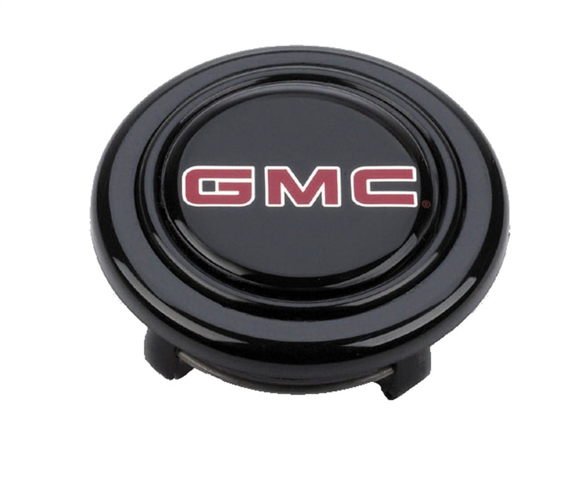 Grant 5656 GM Licensed Horn Button; Black Plastic; GMC Truck®; Red/Black; Signature Wheels; - Truck Part Superstore