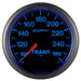 AutoMeter 5658 GAUGE; TRANS TEMP; 2 1/16in.; 260deg.F; STEPPER MOTOR W/PEAK/WARN; ELITE - Truck Part Superstore