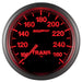 AutoMeter 5658 GAUGE; TRANS TEMP; 2 1/16in.; 260deg.F; STEPPER MOTOR W/PEAK/WARN; ELITE - Truck Part Superstore