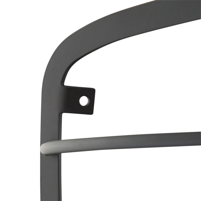 Smittybilt 5659 Euro Head Light Guards 87-95 Wrangler YJ Black 4 Piece Smittybilt - Truck Part Superstore