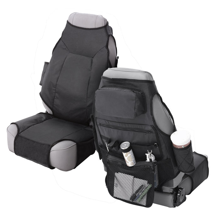 Smittybilt 56601 Seat Cover 76-06 Wrangler YJ, TJ, LJ, CJ Katch All Black Smittybilt - Truck Part Superstore
