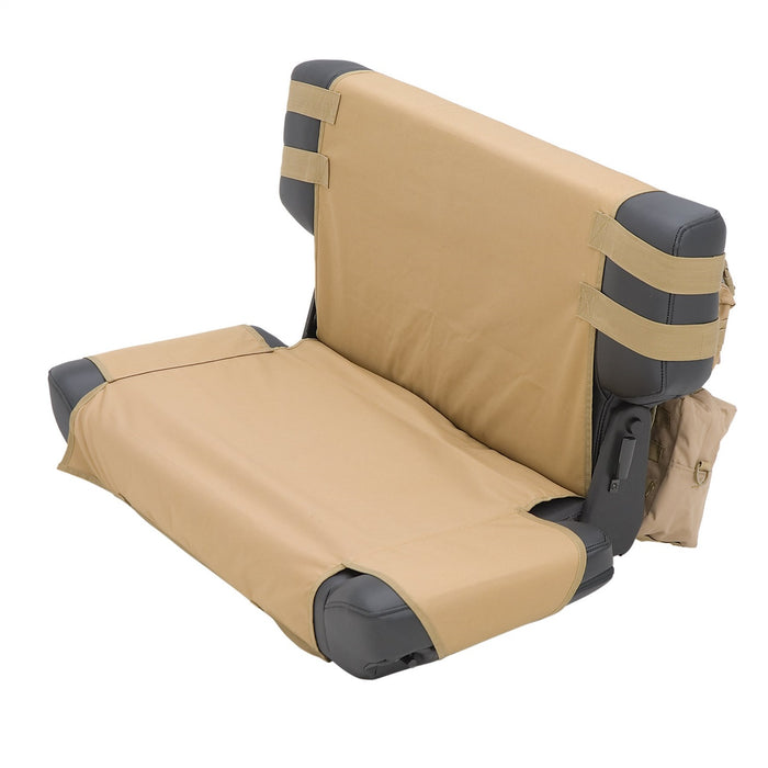 Smittybilt 5660224 Gear Seat Cover 76-06 Wrangler CJ/YJ/TJ/LJ Rear Coyote Tan Smittybilt - Truck Part Superstore