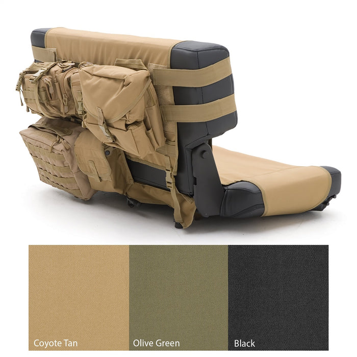 Smittybilt 5660224 Gear Seat Cover 76-06 Wrangler CJ/YJ/TJ/LJ Rear Coyote Tan Smittybilt - Truck Part Superstore