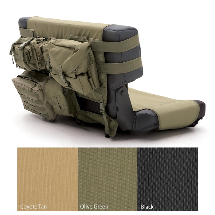 Smittybilt 5660231 Gear Seat Cover 76-06 Wrangler CJ/YJ/TJ/LJ Rear Olive Drab Smittybilt - Truck Part Superstore