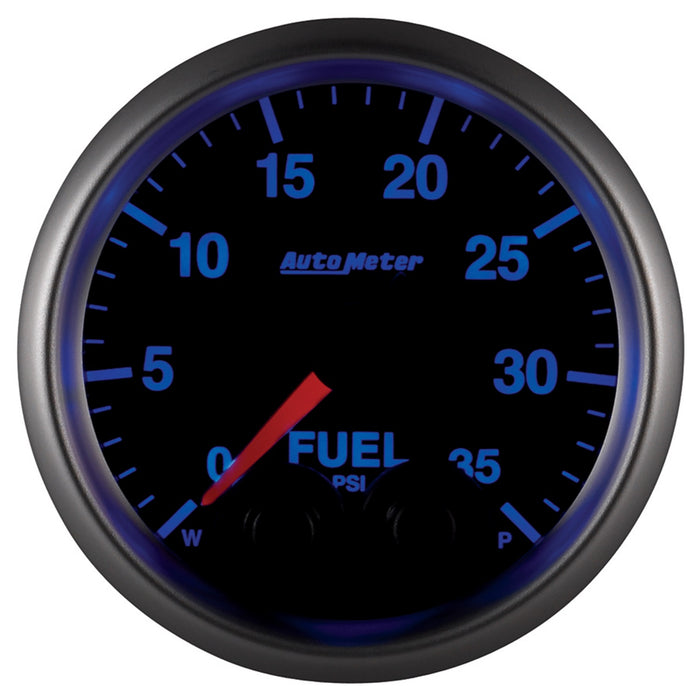 AutoMeter 5661 GAUGE; FUEL PRESS; 2 1/16in.; 35PSI; STEPPER MOTOR W/PEAK/WARN; ELITE - Truck Part Superstore