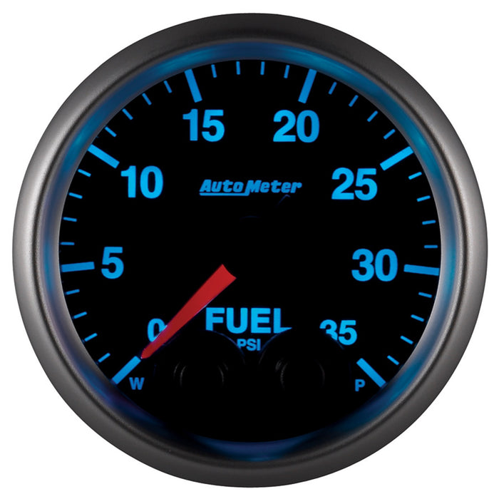 AutoMeter 5661-05702 GAUGE; FUELP; 2 1/16in.; 35PSI; STEPPER MOTOR W/PEAK/WRN; ELITE; W/O PRO-CONTROL - Truck Part Superstore